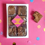 Personalised Thank You Gooey Brownies Gift Box, thumbnail 3 of 6