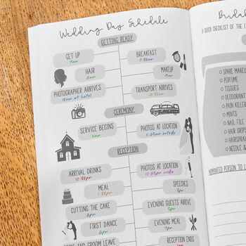 Personalised Wedding Planner | Engagement Gift, 7 of 12