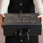 Personalised Luxury A5 Black Gift Box, thumbnail 1 of 6