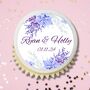 Personalised Floral Design Edible Drink Toppers, thumbnail 3 of 4