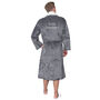 Personalised Sherpa Style Fleece Dressing Gown, thumbnail 5 of 12