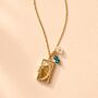 Celestial Sun And Moon Locket Necklace, thumbnail 1 of 2
