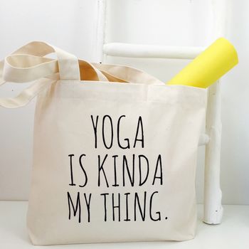 Yoga Bag 'Yoga Is Kinda My Thing', 4 of 4