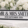 Personalised Small Wedding Road Sign Mr Mrs Couples Name Date Wall Plaque, thumbnail 2 of 4