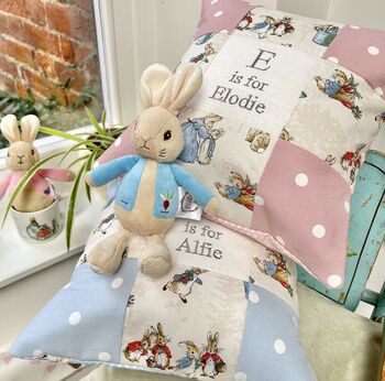 Peter Rabbit© Alphabet Cushion, 5 of 12