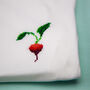 Ravishing Radish T Shirt Cross Stitch Kit, thumbnail 6 of 8