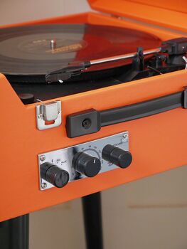 Retro Style Record Player On Legs, 10 of 10