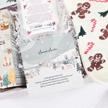 Secret Santa Christmas Gift Box, 2 of 10