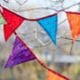 Handcrafted Sari Bunting For Indoor Or Outdoor, thumbnail 3 of 9