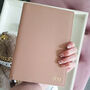 Personalised Light Nude Leather Diary 2023, thumbnail 1 of 6