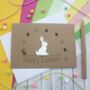 Happy Easter Card, Easter Bunny Card, thumbnail 2 of 7