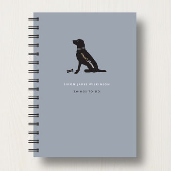 Personalised Dog Lover's Journal Or Notebook, 6 of 10