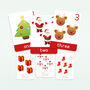 Christmas Number Flashcards, thumbnail 1 of 6