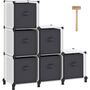 Six Cube Storage Unit Storage Boxes Bins Shelves, thumbnail 3 of 8