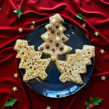Christmas Tree Crumpet Baking Kit, 2 of 10