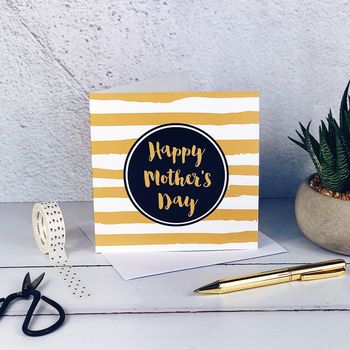 Happy Mother's Day Gold Card, 3 of 4