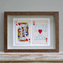 King Of Hearts Vintage Playing Card Print, thumbnail 6 of 9