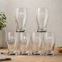 Personalised Engraved Beer Glass Gift For Rugby Fans, thumbnail 2 of 12