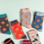 Halloween Pumpkin Bamboo Socks, thumbnail 1 of 7