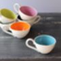 Handmade Porcelain Tea Or Coffee Cup, thumbnail 5 of 11