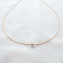 Floating Vegan Pearl Necklace, thumbnail 3 of 5