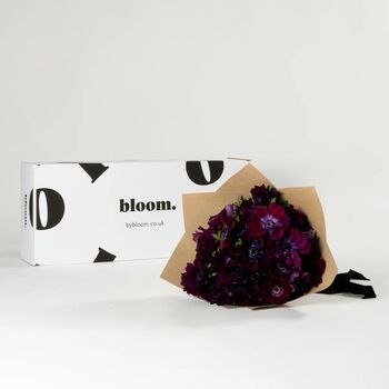 Purple Velvet Anemones Fresh Flower Bouquet, 3 of 3