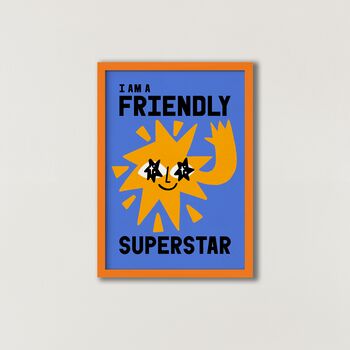 Superstar Affirmation Art Print, 5 of 8