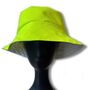 Fluorescent Yellow Rain Hat, thumbnail 2 of 2