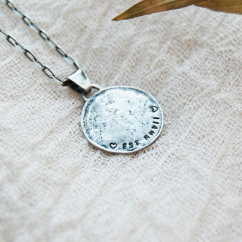 Men's Personalised Compass Disc Necklace, 3 of 6