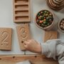 Wooden Number Counting Boards Birthday Gift, thumbnail 3 of 9