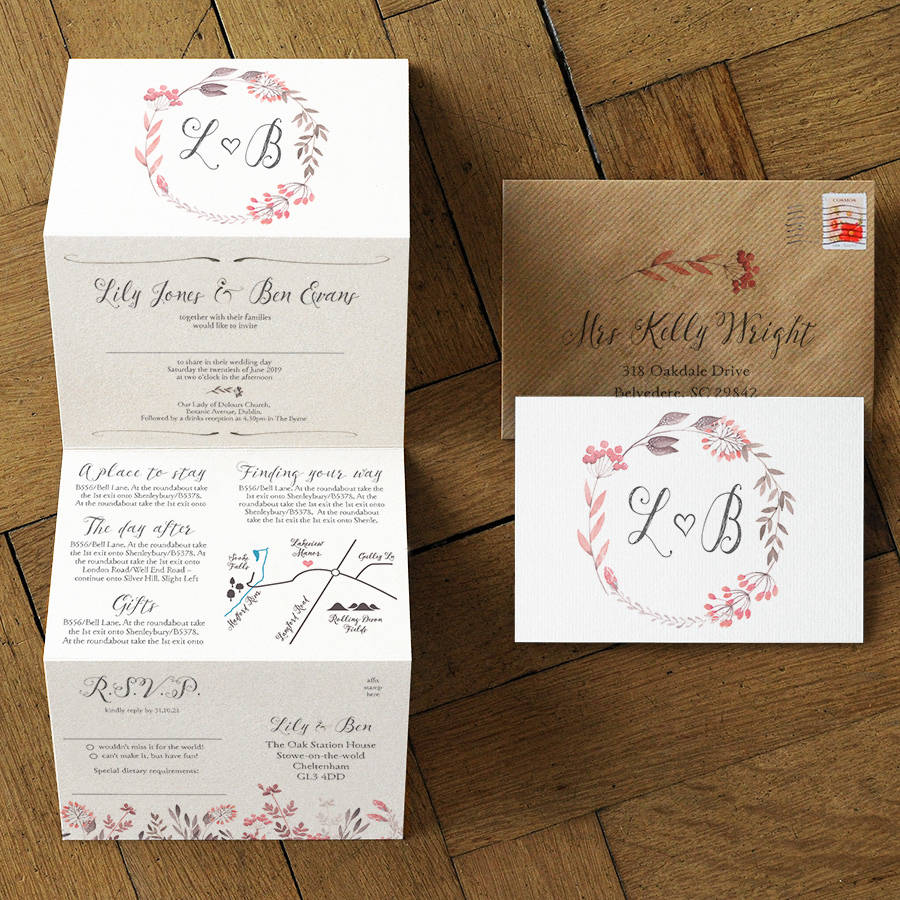 Wedding Invitation Sets 10