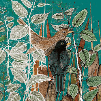 'Black Birds' Mixed Pack Of Ten Greeting Cards, 10 of 10