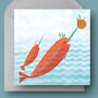 Pack Of Five Christmas Narwhals Charity Cards, thumbnail 2 of 5