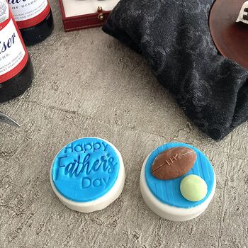 Father's Day Twin Chocolate Coated Oreo Gift, 4 of 12