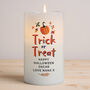 Personalised Trick Or Treat LED Candle, thumbnail 5 of 6