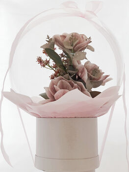 Mauve Magnolia Floral Display Special Occasion Gift, 6 of 10