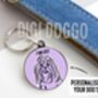 Lhasa Apso Outline ID Tag, thumbnail 2 of 4