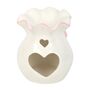 White And Pink Bow Ceramic Oil Burner, thumbnail 2 of 3