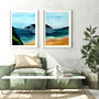 Seascape Painting Set Of Three, thumbnail 5 of 10