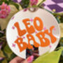 Leo Baby Star Sign Mirror, thumbnail 3 of 3