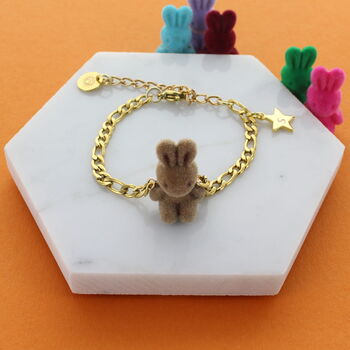 Little Bunny Personalised Bracelet, 2 of 4