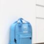 Personalised Twin Handle Mini Square Backpack, thumbnail 8 of 12