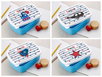 Personalised Boy's Lunch Box, 3 of 12