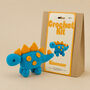 Stegosaurus Dinosaur Crochet Kit, thumbnail 1 of 7