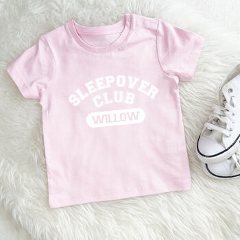 Sleepover Club Personalised Kids T Shirts, 3 of 3