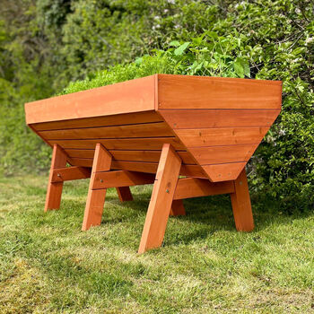 Large Raised Vegetable Planter With Three Liners, 9 of 11