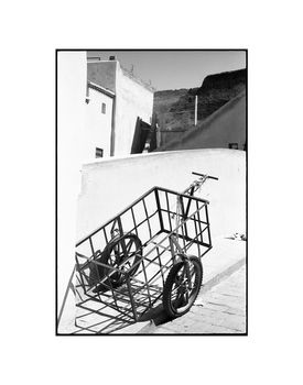 Metal Wheelbarrow, Fes, Morocco Photographic Art Print, 3 of 4