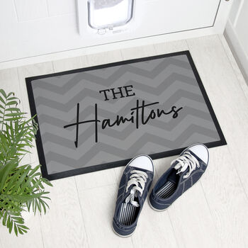 Personalised Family Indoor Doormat, 2 of 5