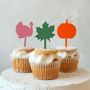 Autumn Cupcake Toppers, thumbnail 5 of 7