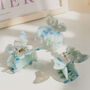 Butterfly 90s Style Claw Hair Clip Marble, thumbnail 2 of 11